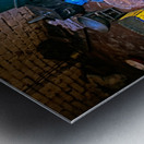 Street butcher working in Lahore during daytime hours Impression metal