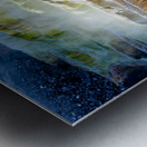 Mound Spring and Jupiter Terrace show unique geothermal features Metal print