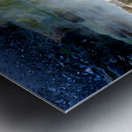 Mound Spring and Jupiter Terrace display geothermal features Metal print