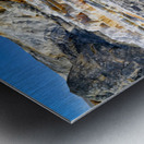 Visit to devils thumb in yellowstone national park Metal print