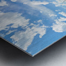 Morning Glory Pool shows colors at Yellowstone National Park Metal print