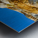 Explore devils thumb in yellowstone national park Metal print