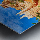 Exploring queens garden at bryce canyon national park Impression metal