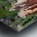 Bryce Point offers views of canyon rock formations Metal print