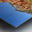 Visit Dixie National Forest in Utah with red rock formations Metal print