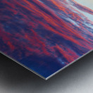 Sunset over Monument Valley near the Navajo Nation Metal print