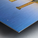 Historic building in Khiva during sunset in Uzbekistan Metal print