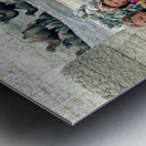 Village children in Uzbekistan enjoy their day outside Metal print