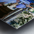 Cooks prepare sweets at a market in Samarkand Uzbekistan Metal print