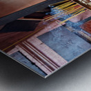 Woman prays at a temple in Ho Chi Minh City Vietnam Metal print