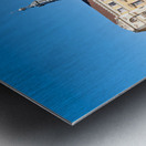 View of sculpture Conmemoracion al dia del Mar in Bilbao Metal print