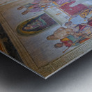 Visit to San Niccolo church in Cortona with Signorelli paintings Metal print