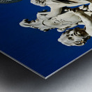 Visitors enjoy Piazza dei Miracoli with the Leaning Tower Impression metal