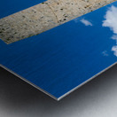 Visit to San Gimignano in Tuscany at Piazza del Duomo Metal print