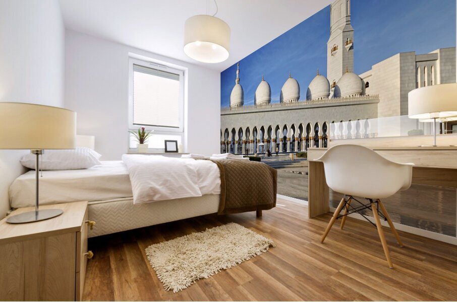 ABU DHABI. Sheikh Zayed Grand Mosque Mural print