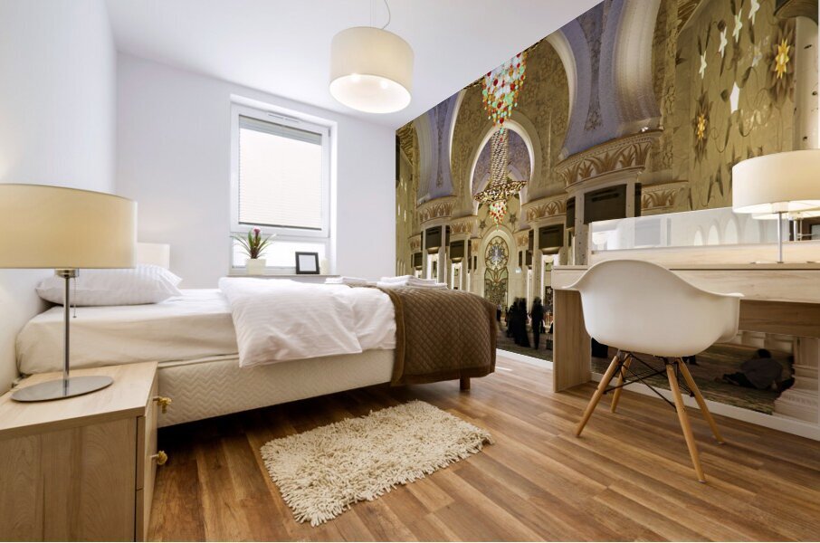 ABU DHABI. Sheikh Zayed Grand Mosque Mural print