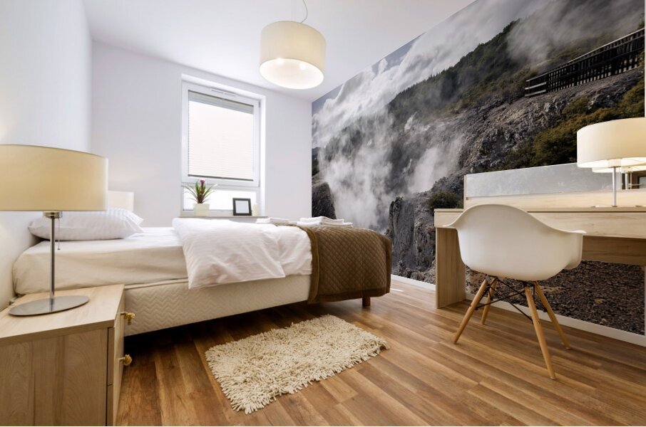 Rotorua. New Zealand. Waiotapu Thermal Wonderland Mural print