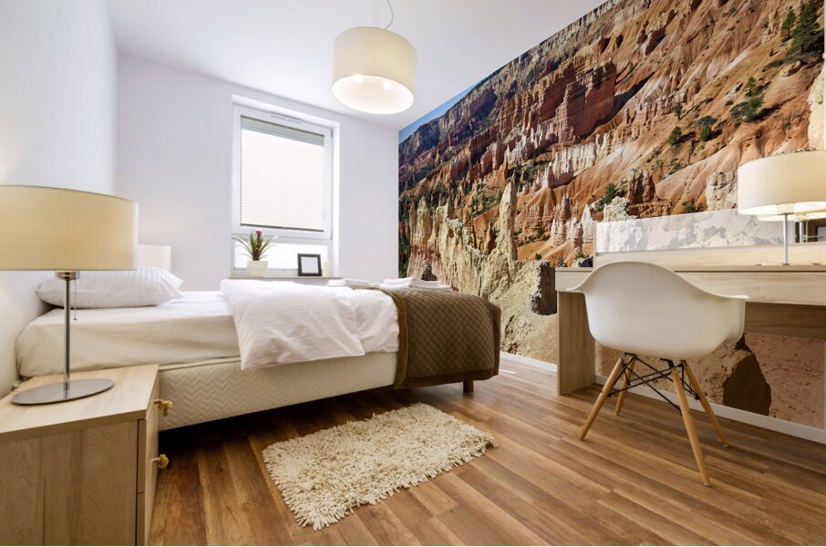 Sunrise Point at the Bryce Canyon National Park. Utah USA Mural print