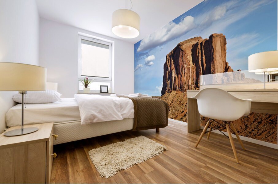 Monument Valley. Navajo Nation. Elephant Butte Mural print