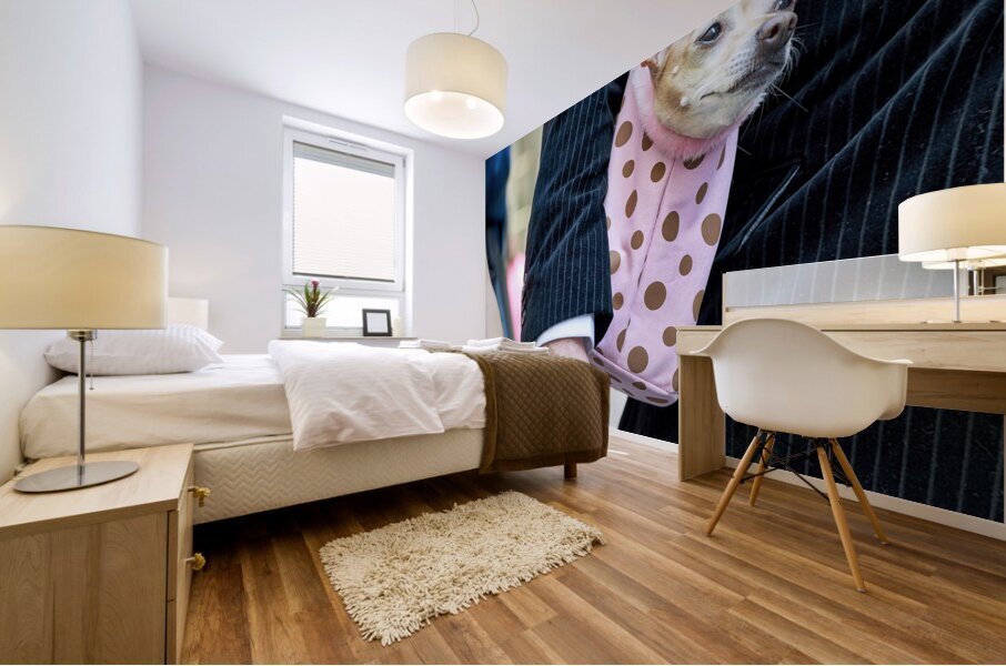 New York. Manhattan. United States. The Easter parade is an American cultural event consisting of a festive strolling procession on Easter Sunday. Mural print