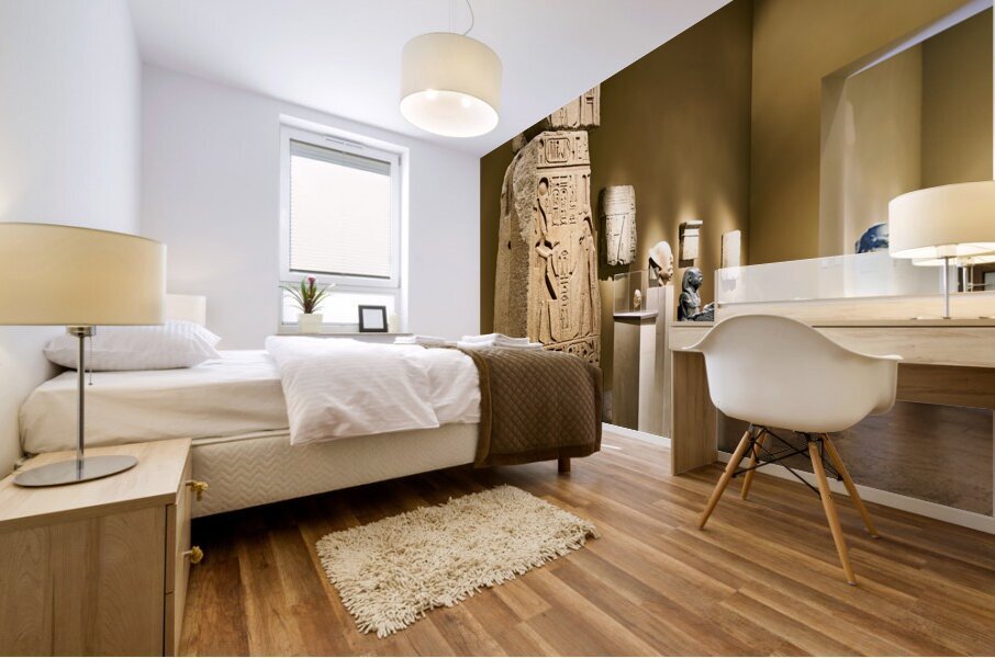 New York. Manhattan. United States. The Metropolitan Museum of Art. Egyptian Art Mural print