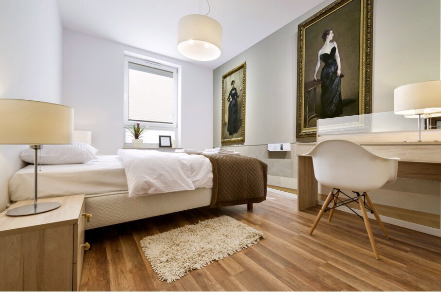 New York. Manhattan. United States. The Metropolitan Museum of Art. John Singer Sargent. Lady with the rose - Madame X Mural print