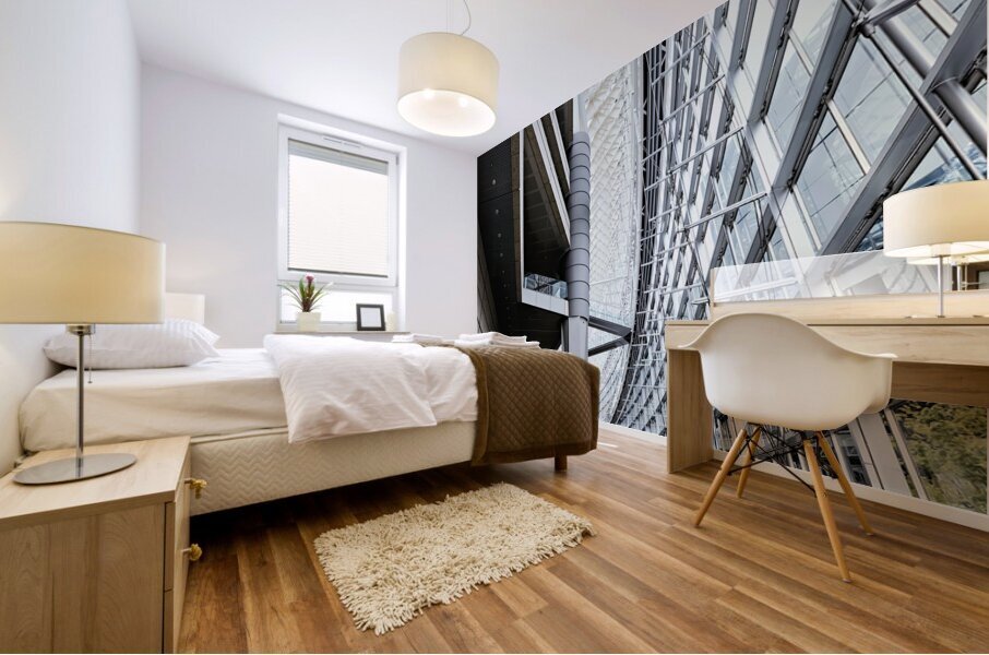 Japan. Tokyo. The International Forum Mural print