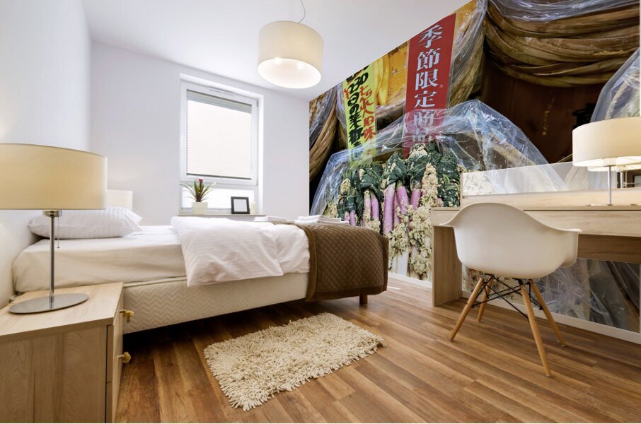 Japan. Kyoto. Nishiki Market Mural print