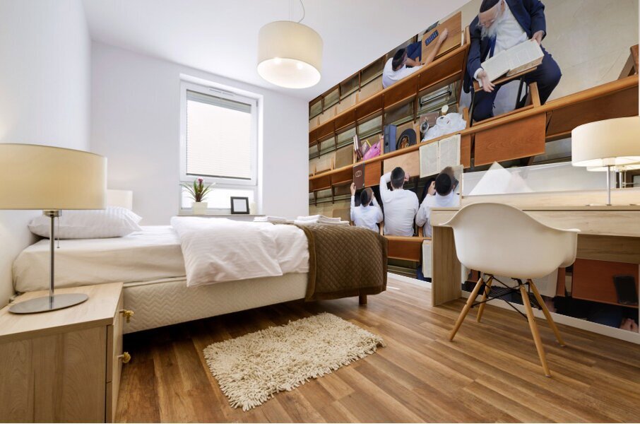 Jerusalem Israel. The Hurva Synagogue also known as Hurvat Rabbi Yehudah he-Hasid Mural print