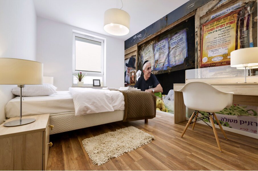 Jerusalem Israel. Mahane Yehuda Market Mural print