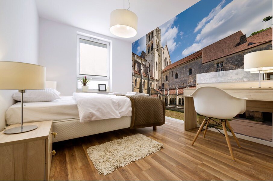 Vezelay Abbey. Bourgogne France. Mural print