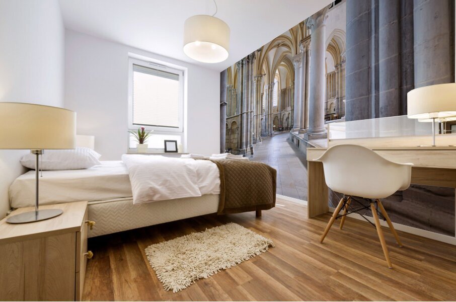 Vezelay Abbey. Bourgogne France. Mural print