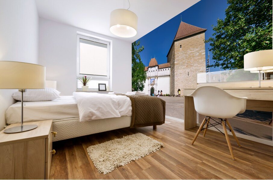 Annecy Haute Savoie France. The castle Mural print