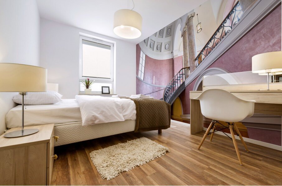 Germany Bavaria Munich. The Residenz Residence Palace. The largest inner-city palace in Germany Mural print