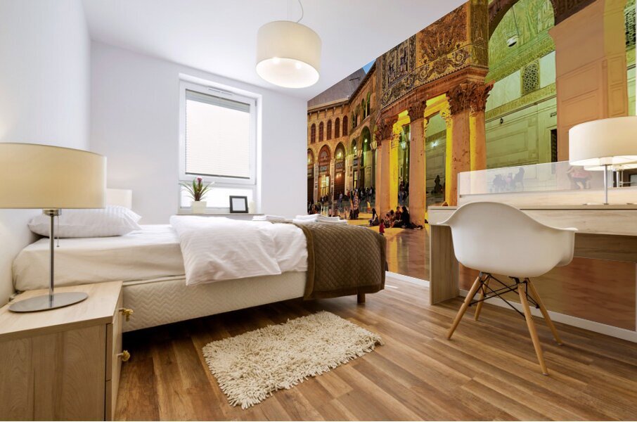 Syria. Damascus. The Umayyad Mosque Great Mosque of Damascus Mural print