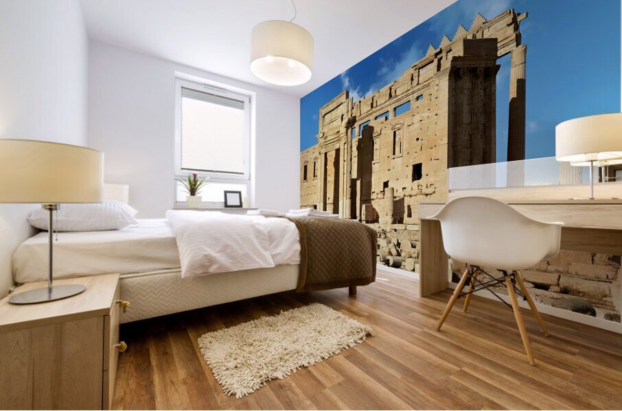 Syria. The ancient city of Palmyra. Temple of Bel Mural print