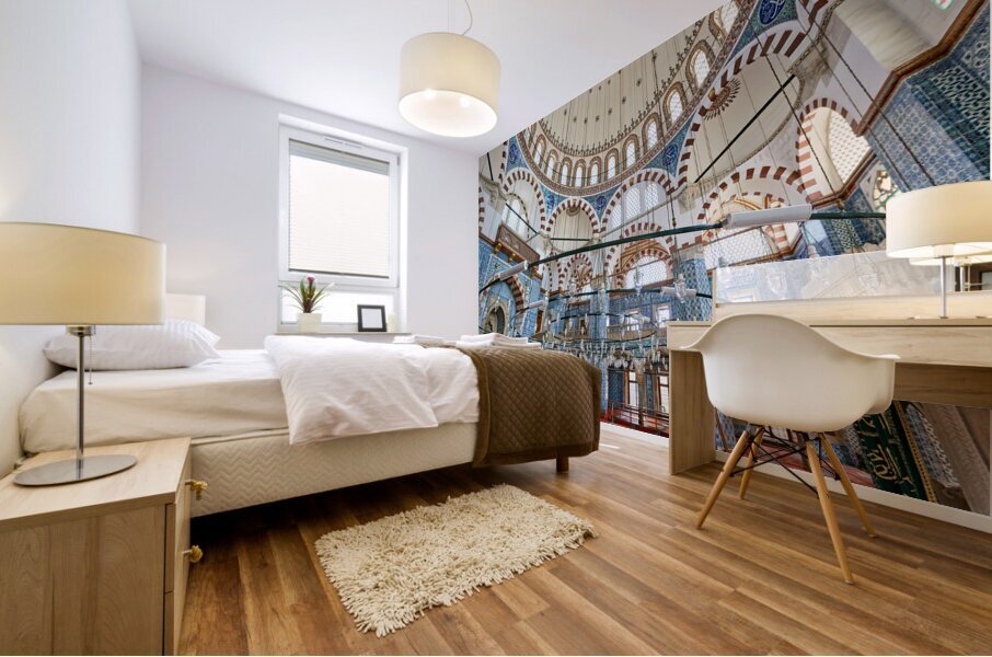 Istanbul Turkey. Rüstem Pasha Mosque Mural print