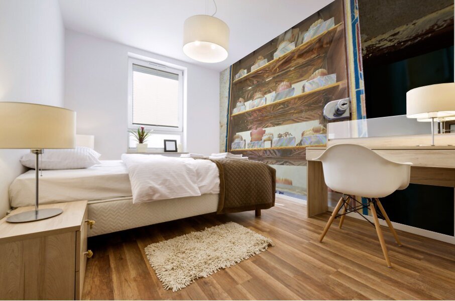 Morocco Fez. Dentures of a dentists office Mural print