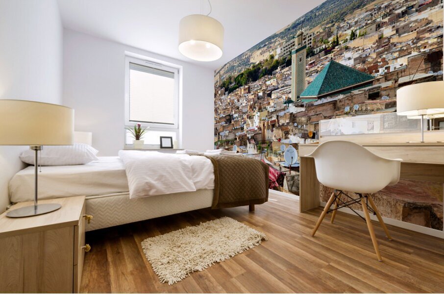 Morocco Fez. Dentures of a dentists office Mural print