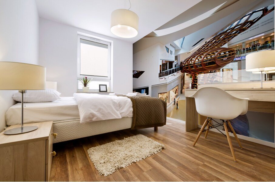 Crystals Mall City Center. Las Vegas Nevada USA Mural print