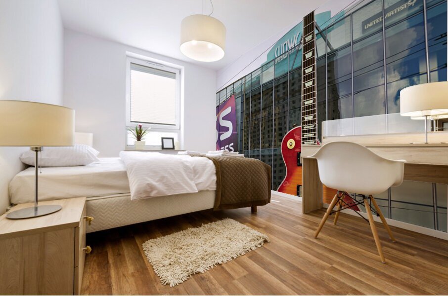 The Hard Rock Cafe. Las Vegas Nevada USA Mural print