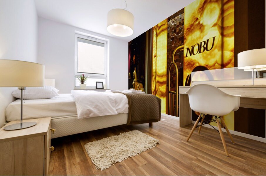 Nobu Hotel inside Caesars Palace. Las Vegas Nevada USA Mural print