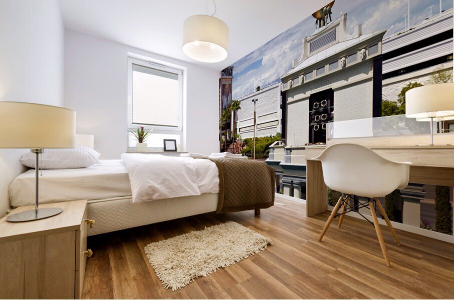 Gondolas at Venetian Hotel. Las Vegas Nevada USA Mural print