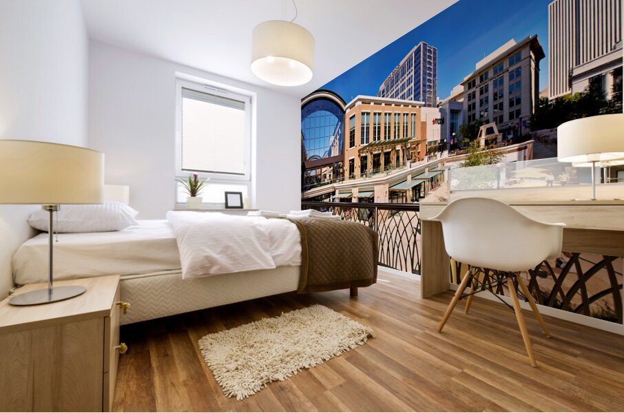 The Mall. Salt Lake City. Utah USA Mural print