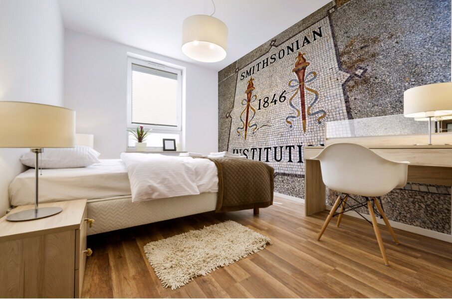 The Smithsonian Institution. Washington D.C. Mural print