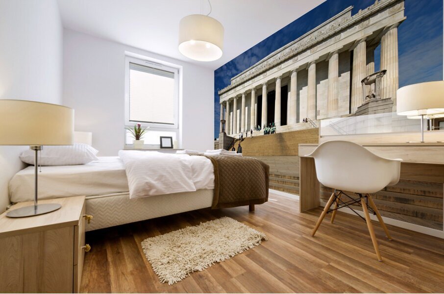 The Lincoln Memorial. Washington D.C. Mural print