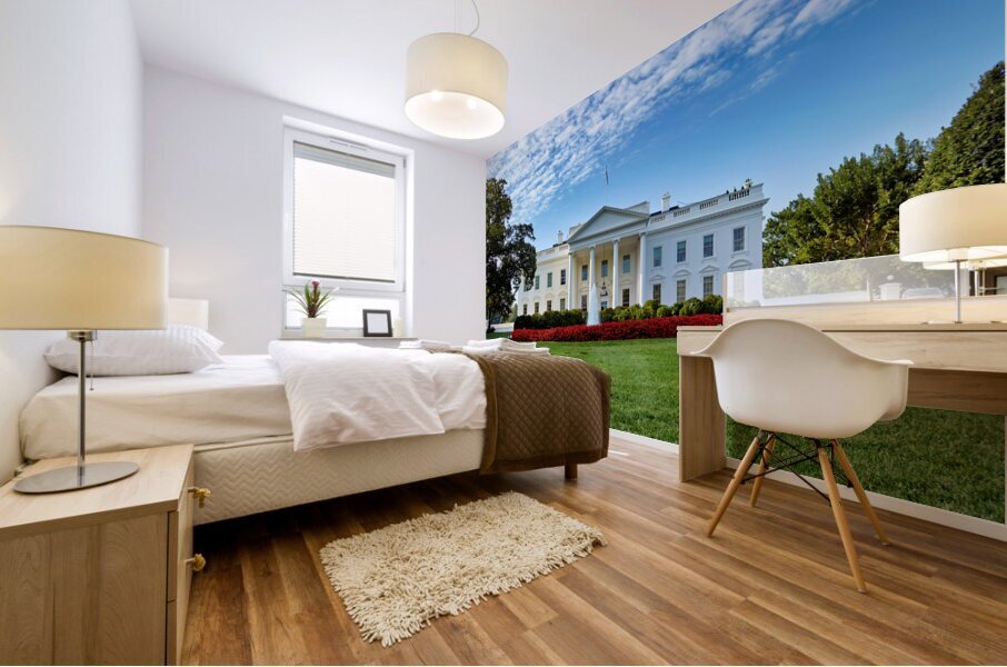 The White House. Washington D.C. Mural print