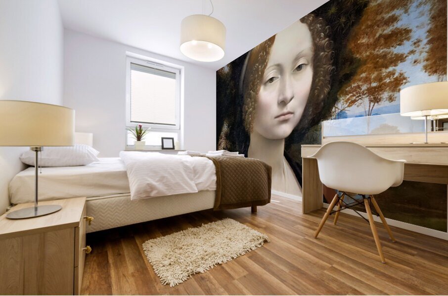 Leonardo da Vinci - Ginevra de Benci -147478 Mural print