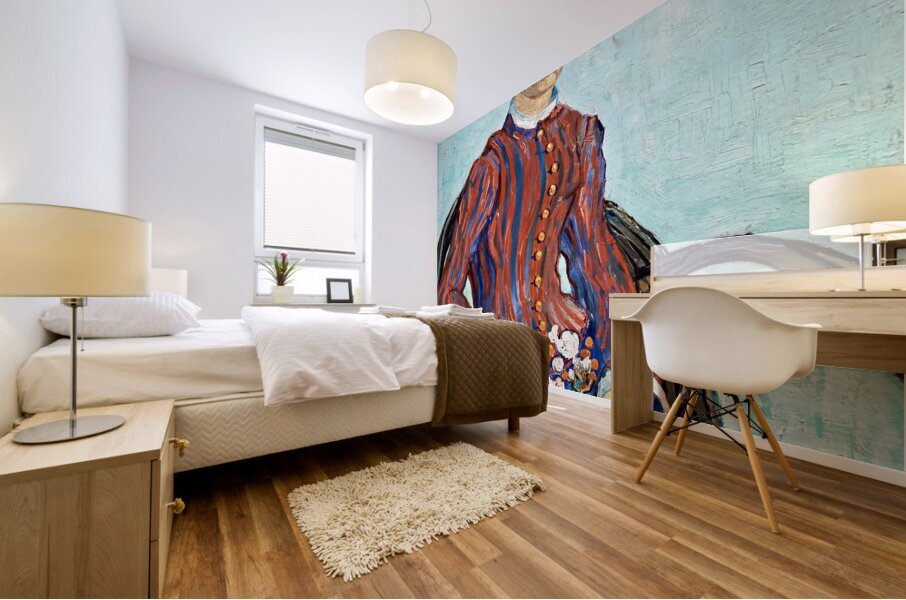 Vincent Van Gogh - La Mousmé - 1888 Mural print