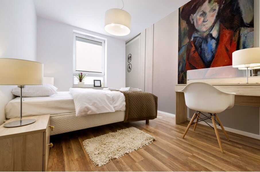 Restroom at the National Gallery of Art Washington D.C. Mural print